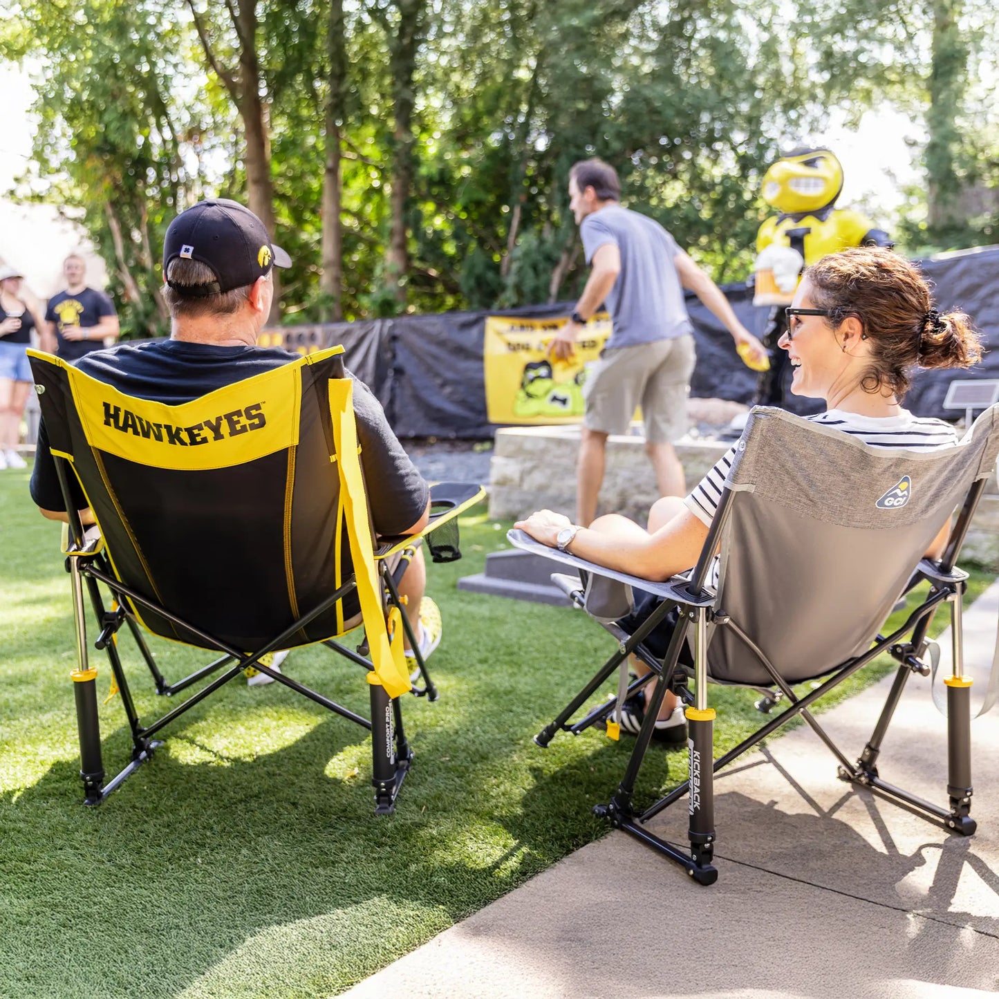 Comfort Pro Rocker - Iowa Hawkeyes P9
