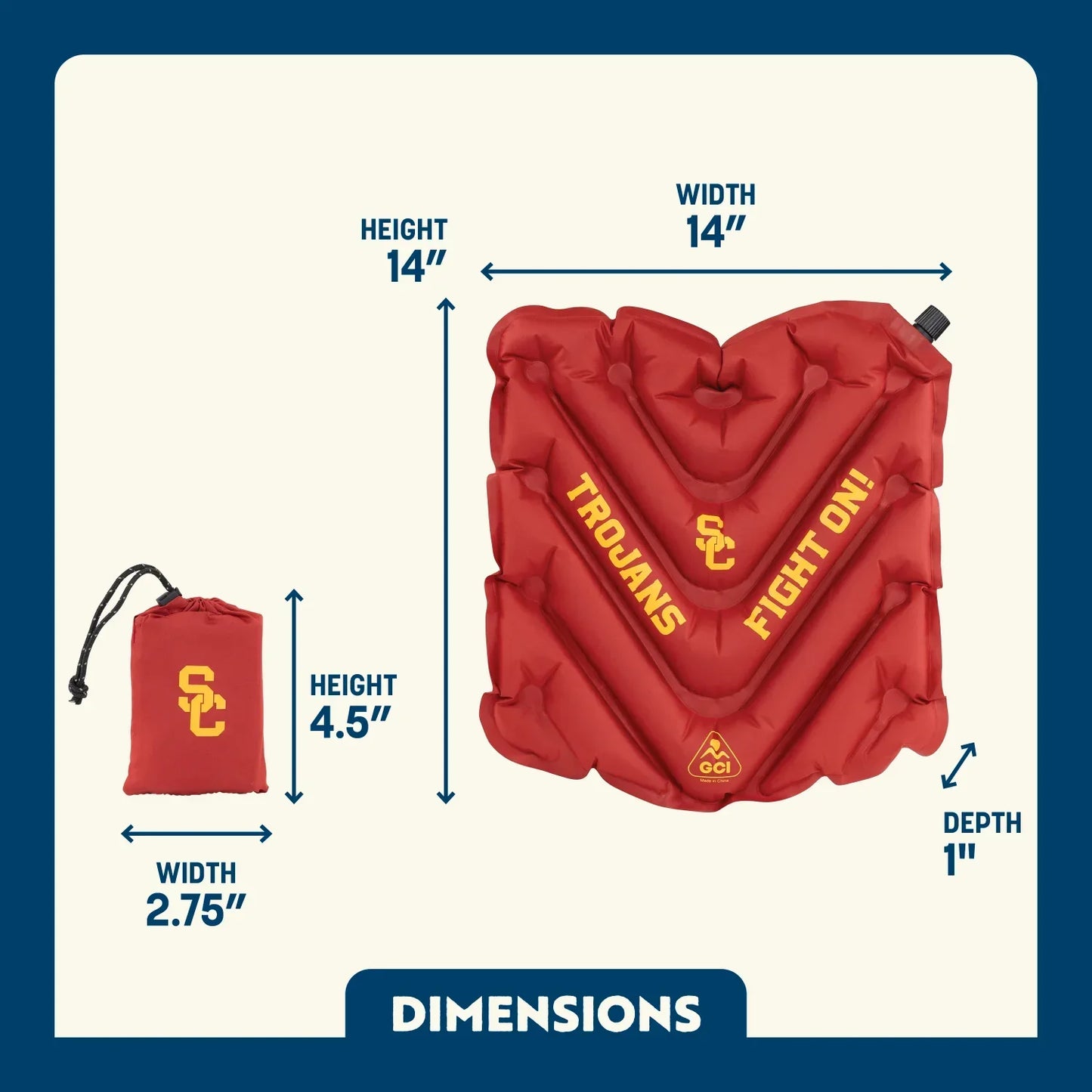 V Seat - USC Trojans W7