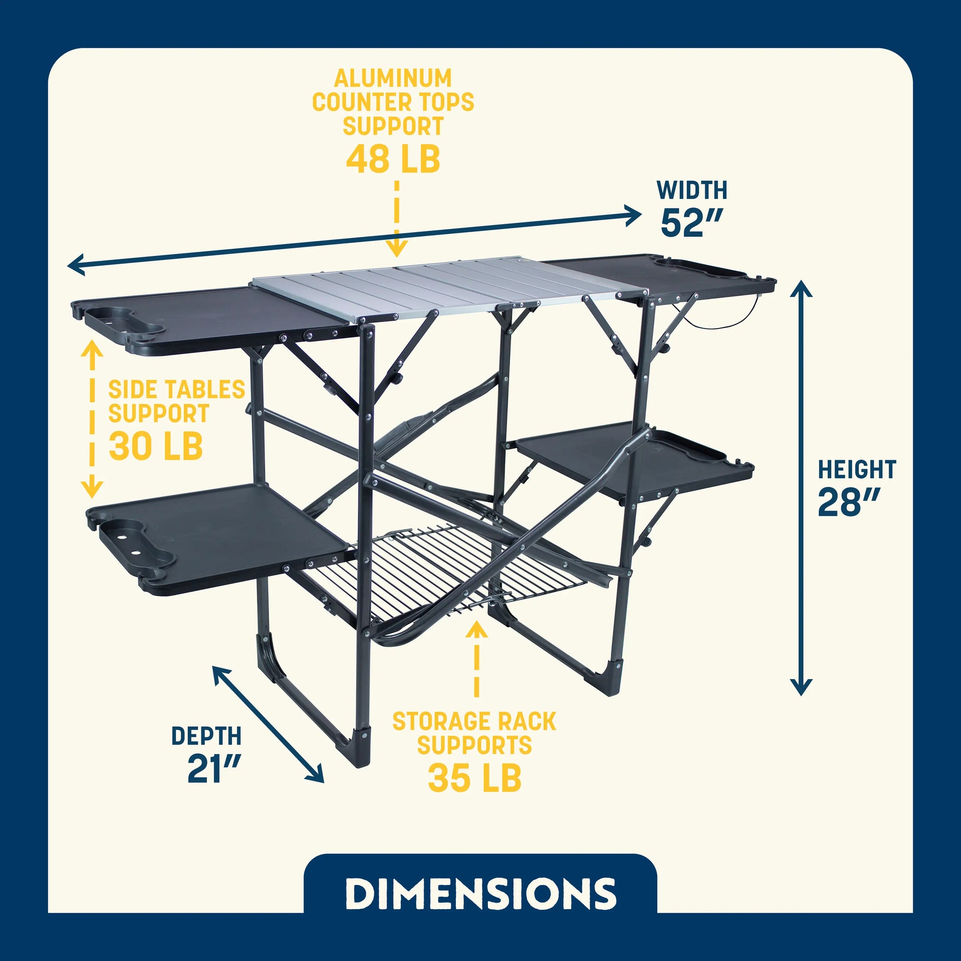 Slim-Fold Cook Station L6