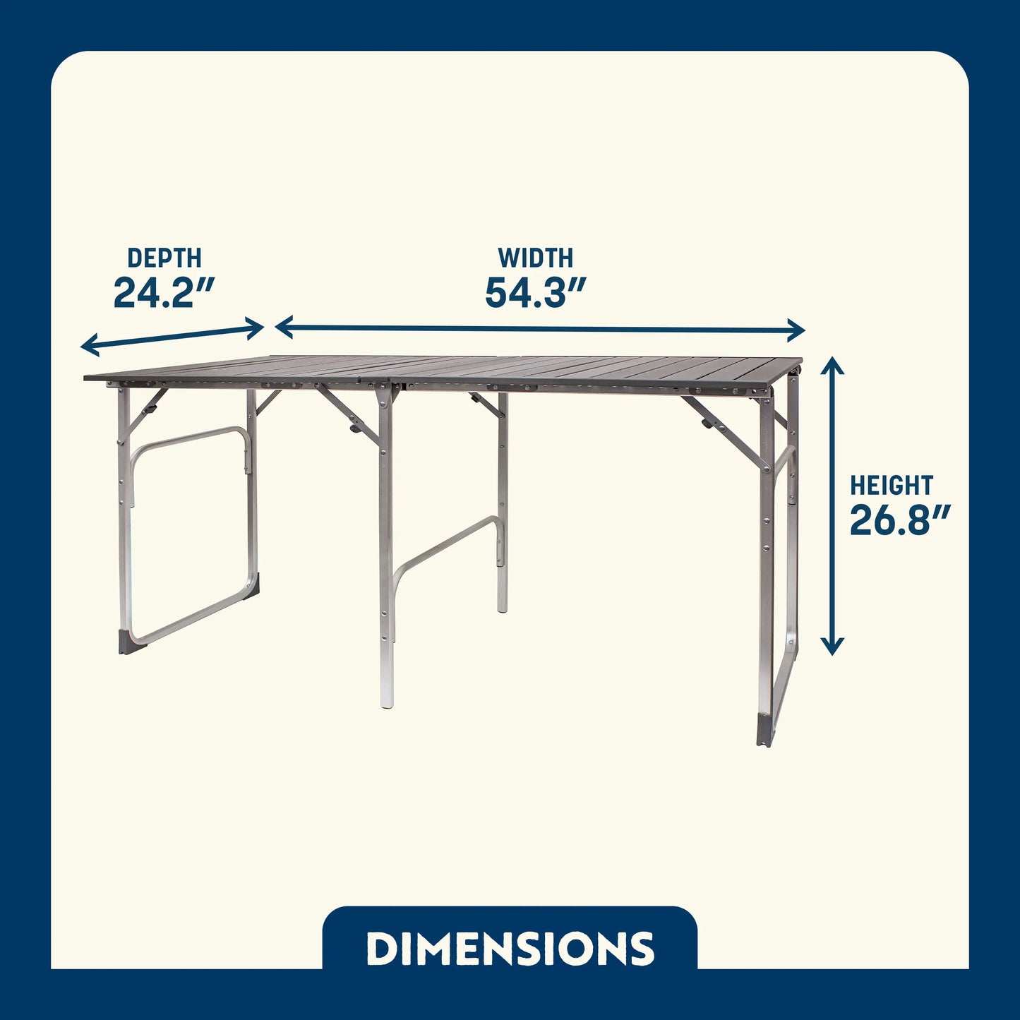 Slim-Fold Table L3