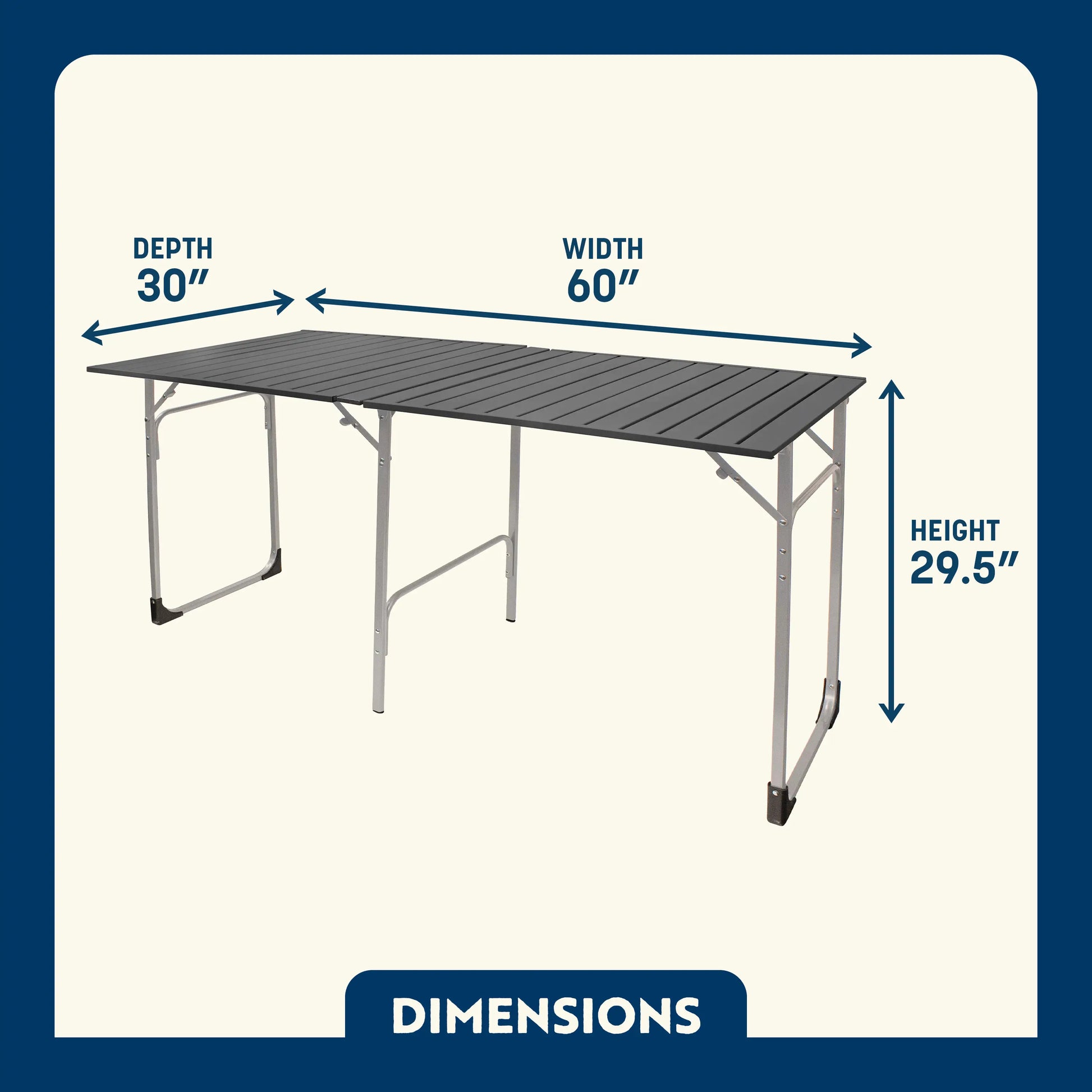 Slim-Fold Table XL P1