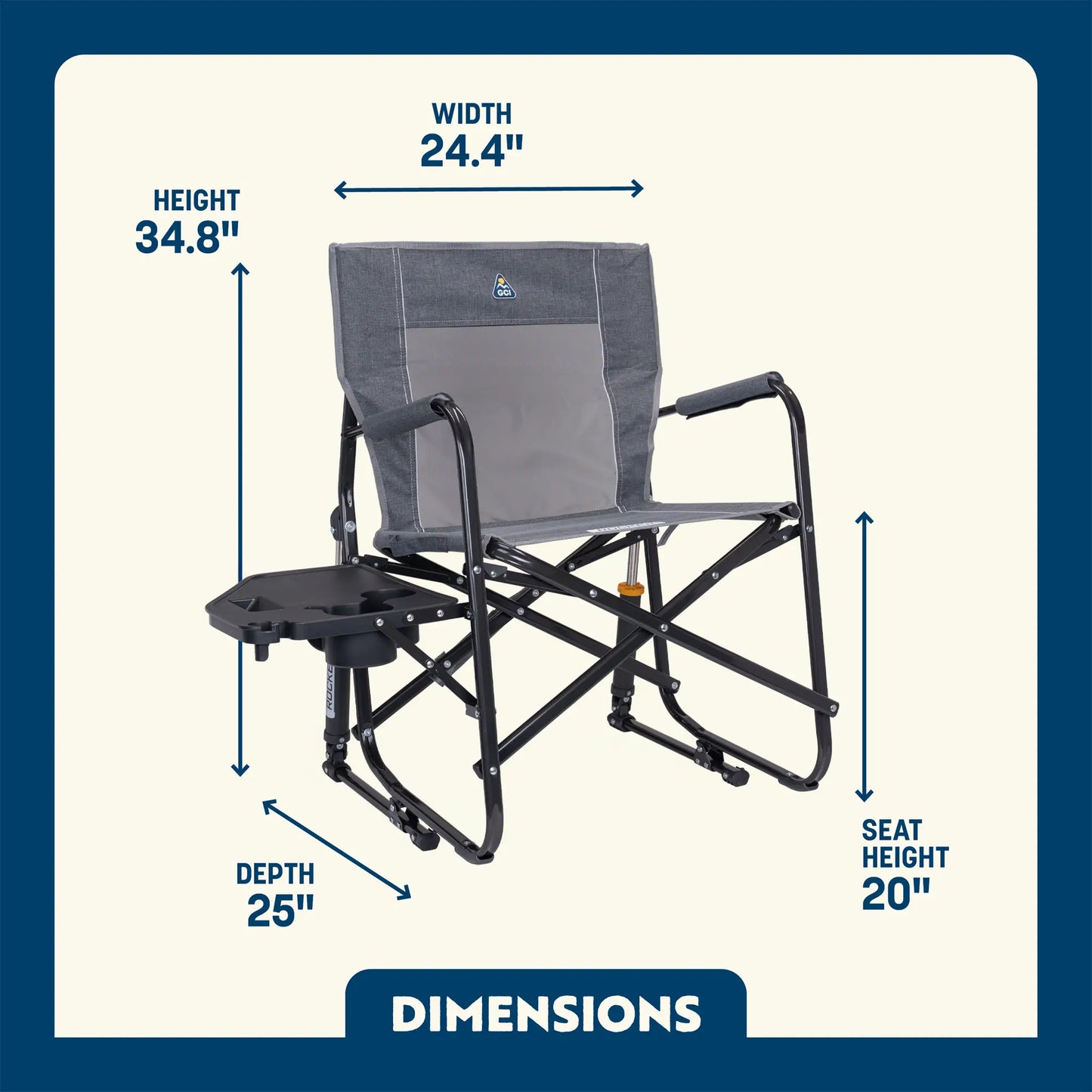 Freestyle Rocker with Side Table Q2