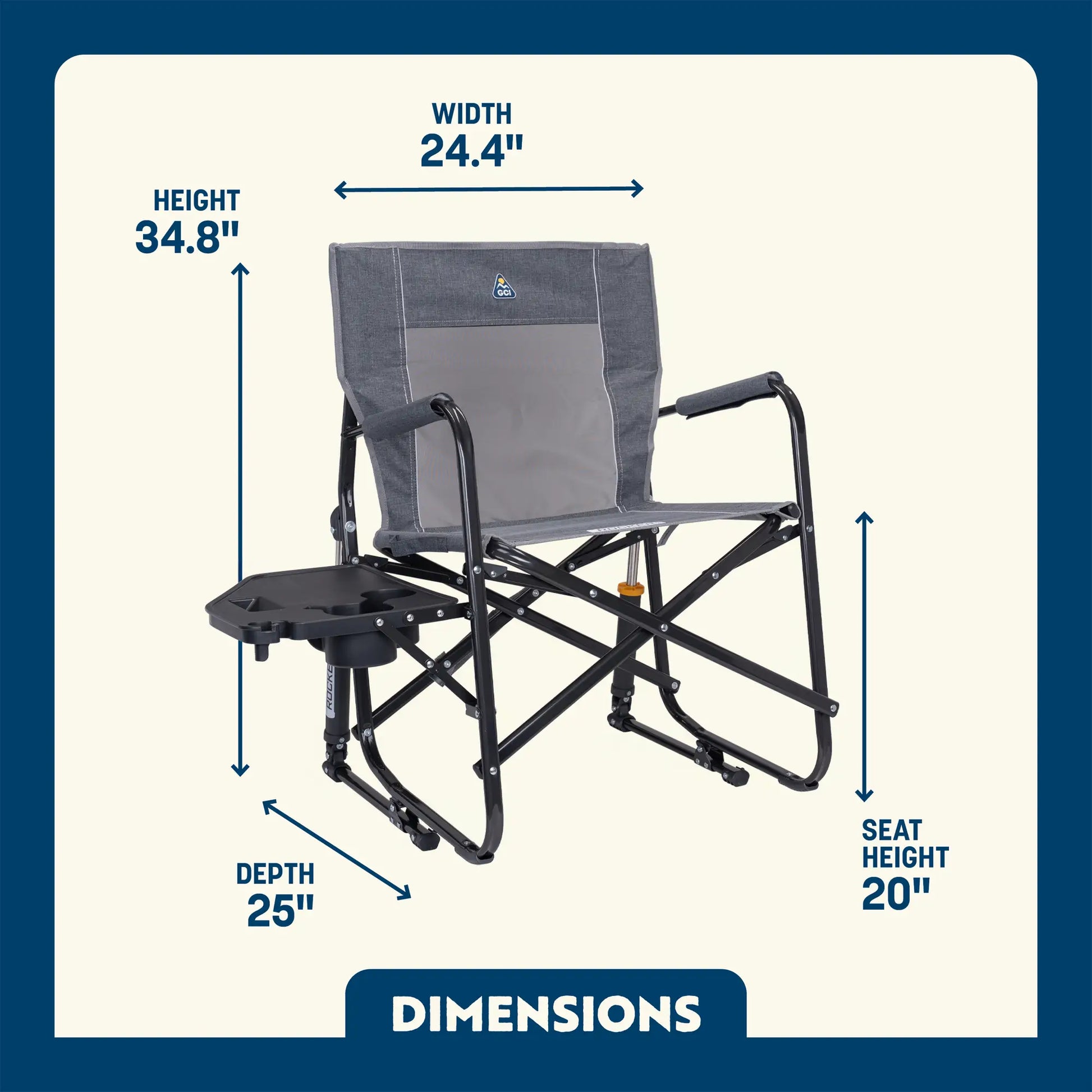 Freestyle Rocker with Side Table Q2