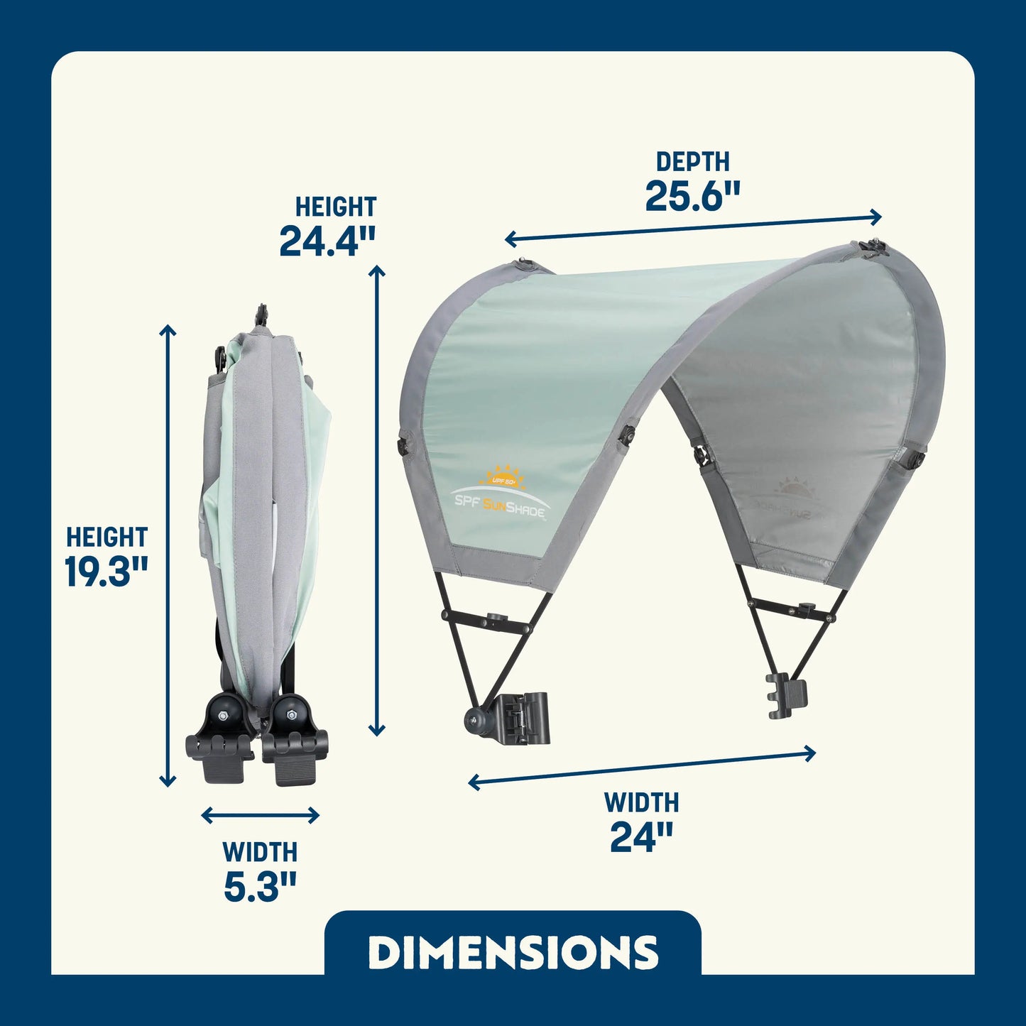 SunShade Accessory - Pastel Green L8