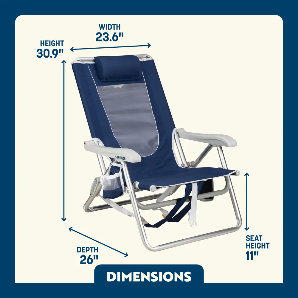 Backpack Beach Chair K2
