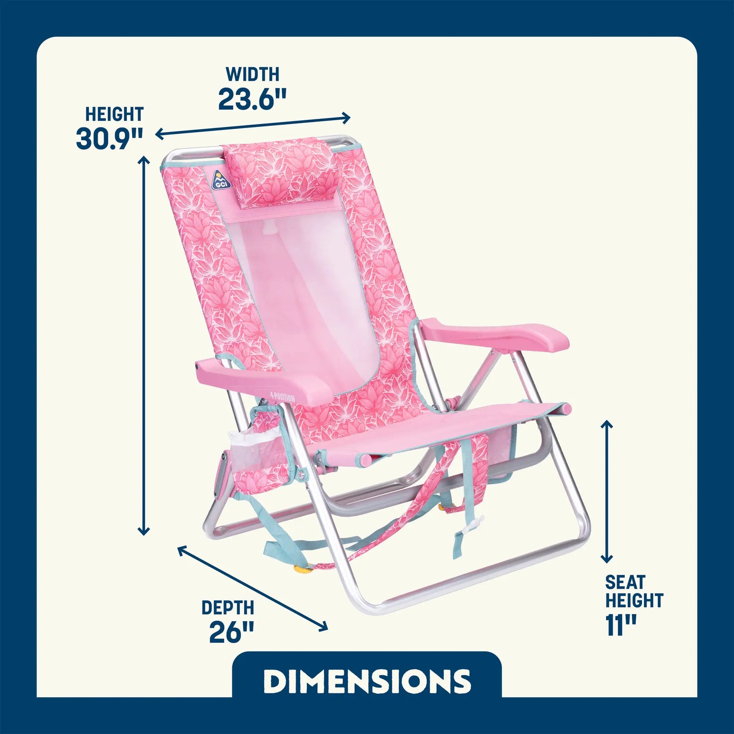Backpack Beach Chair K2