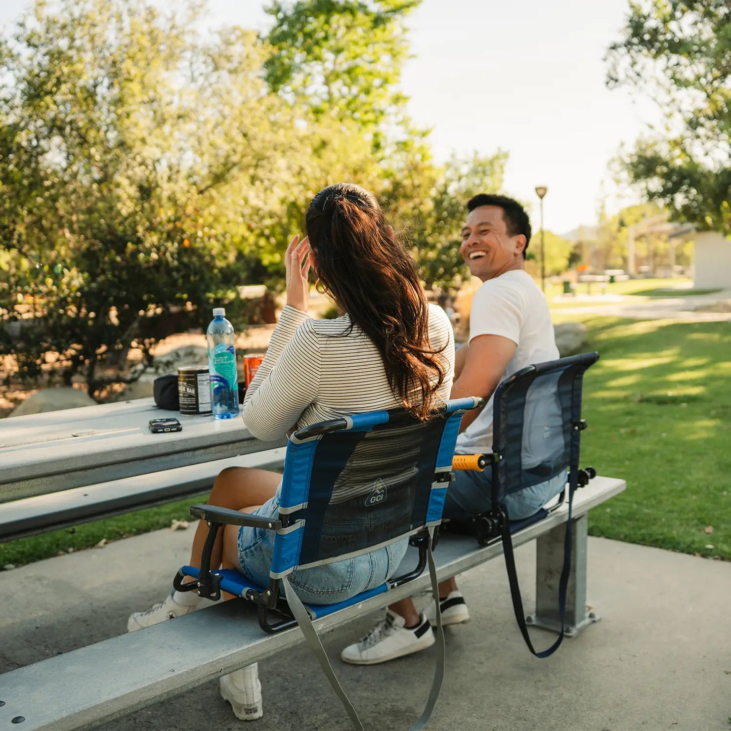 Big Comfort Stadium Chair with Armrests M7