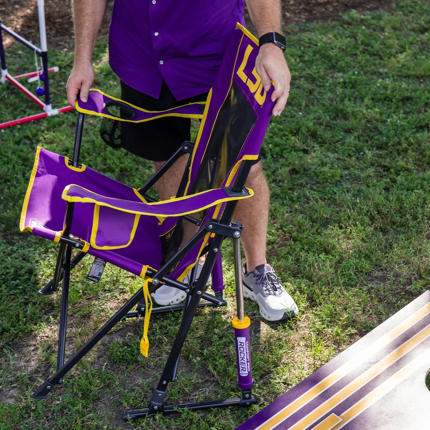 Comfort Pro Rocker - LSU Tigers I4
