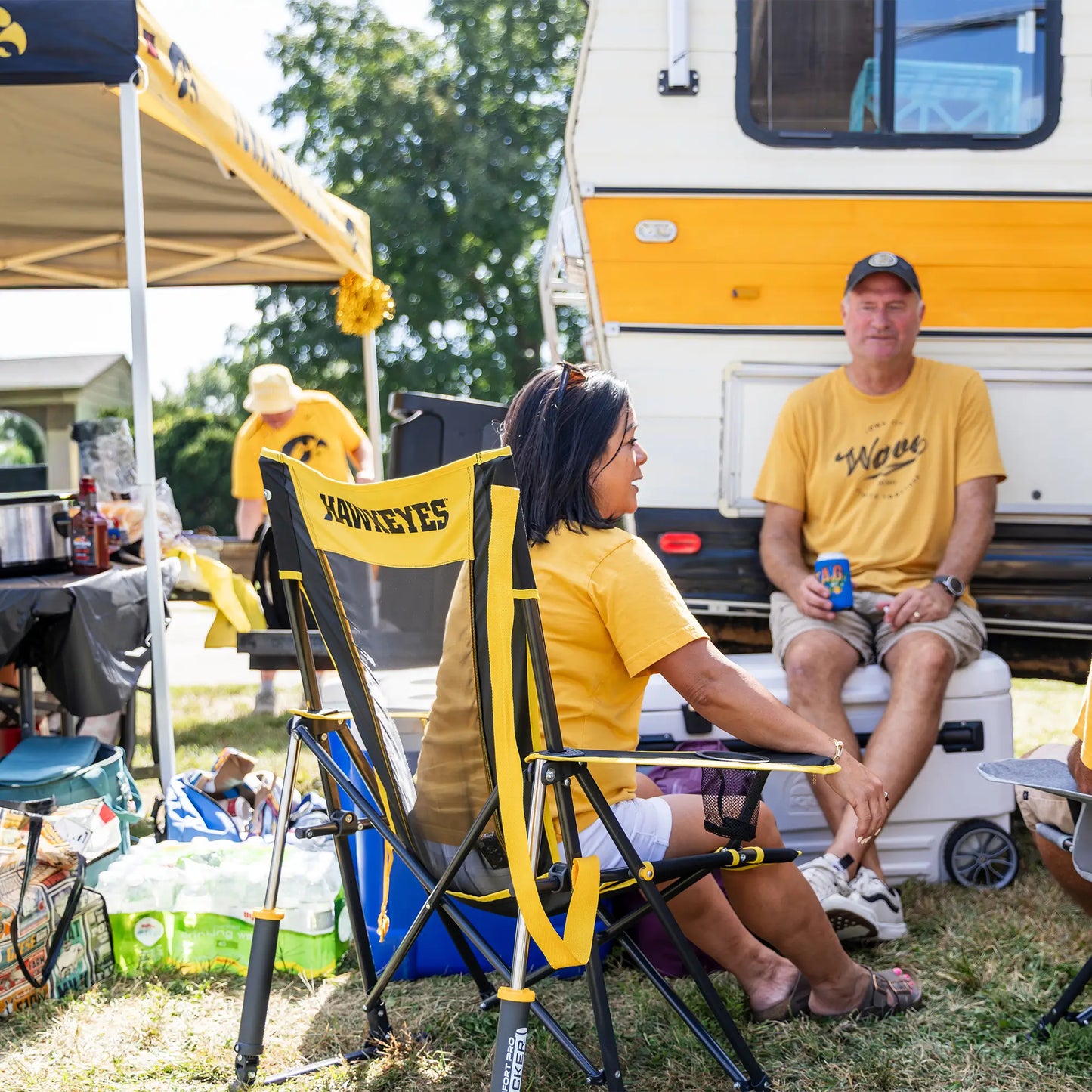 Comfort Pro Rocker - Iowa Hawkeyes P9