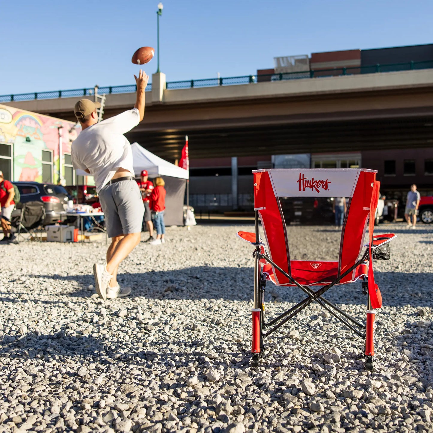 Comfort Pro Rocker - Nebraska Cornhuskers L7