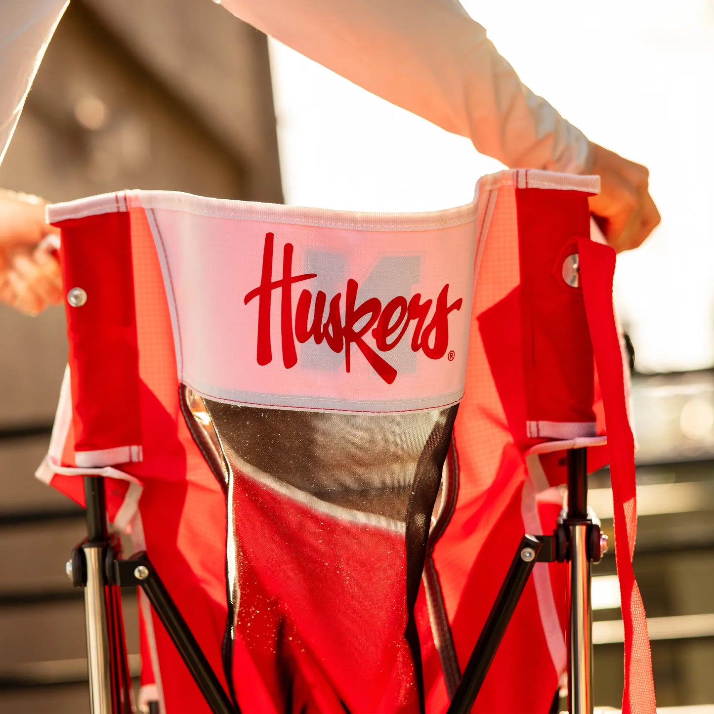 Comfort Pro Rocker - Nebraska Cornhuskers L7