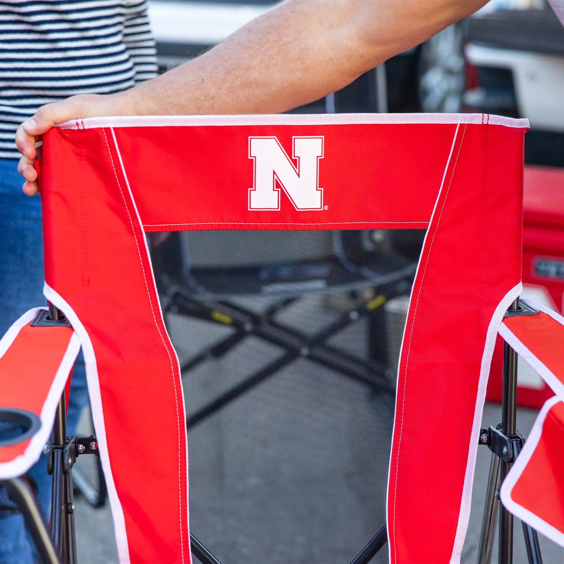 Comfort Pro Rocker - Nebraska Cornhuskers L7