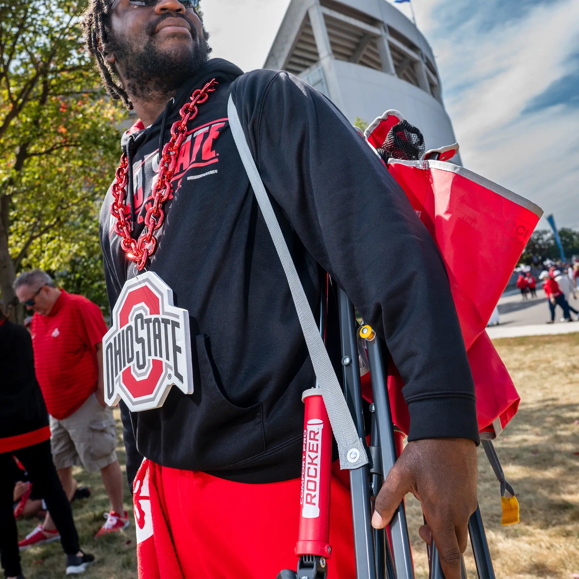 Comfort Pro Rocker - Ohio State Buckeyes Q3